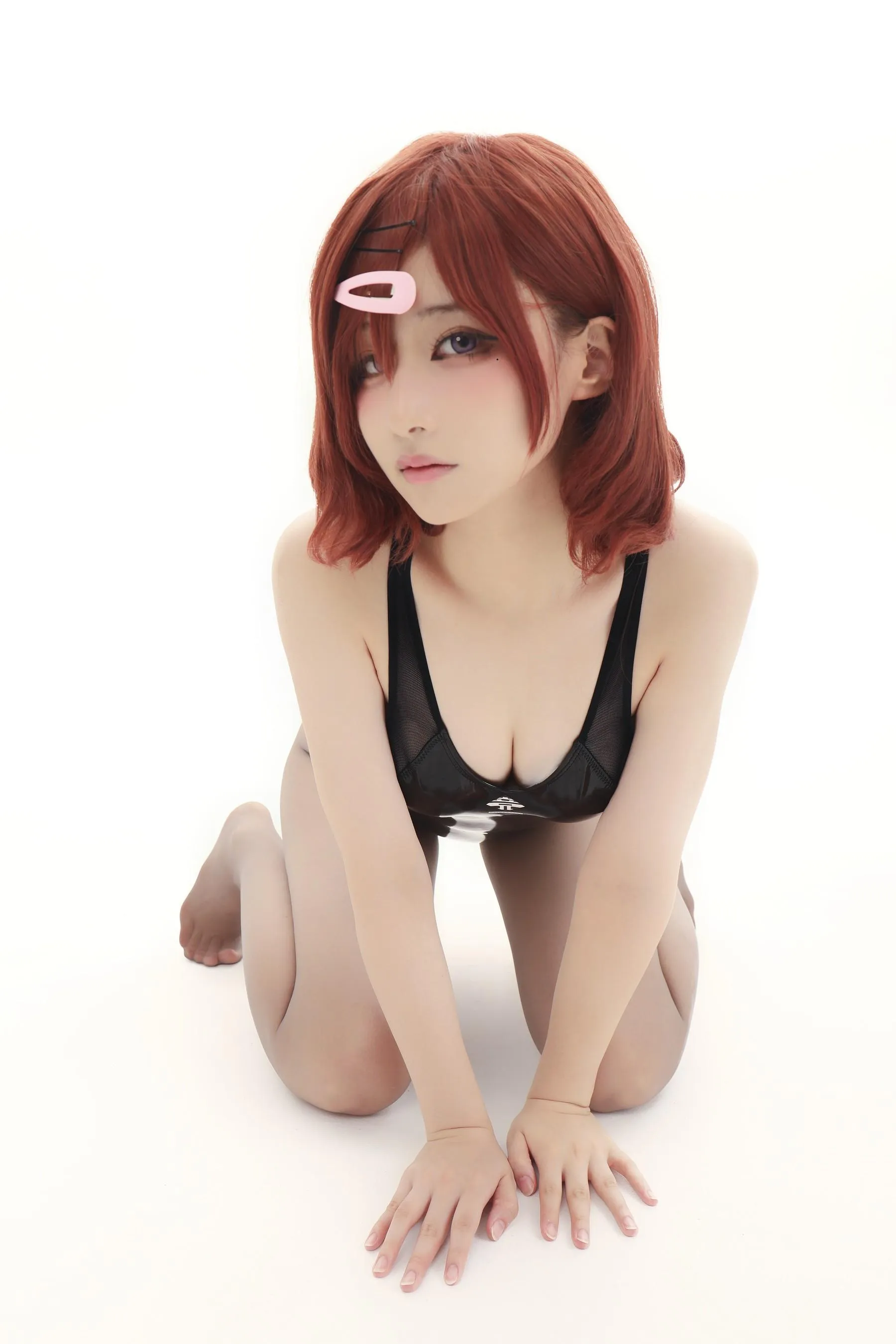 幼愛youmeko – NO.03 樋口円香竞泳无衬衫灰丝 [37P]插图7